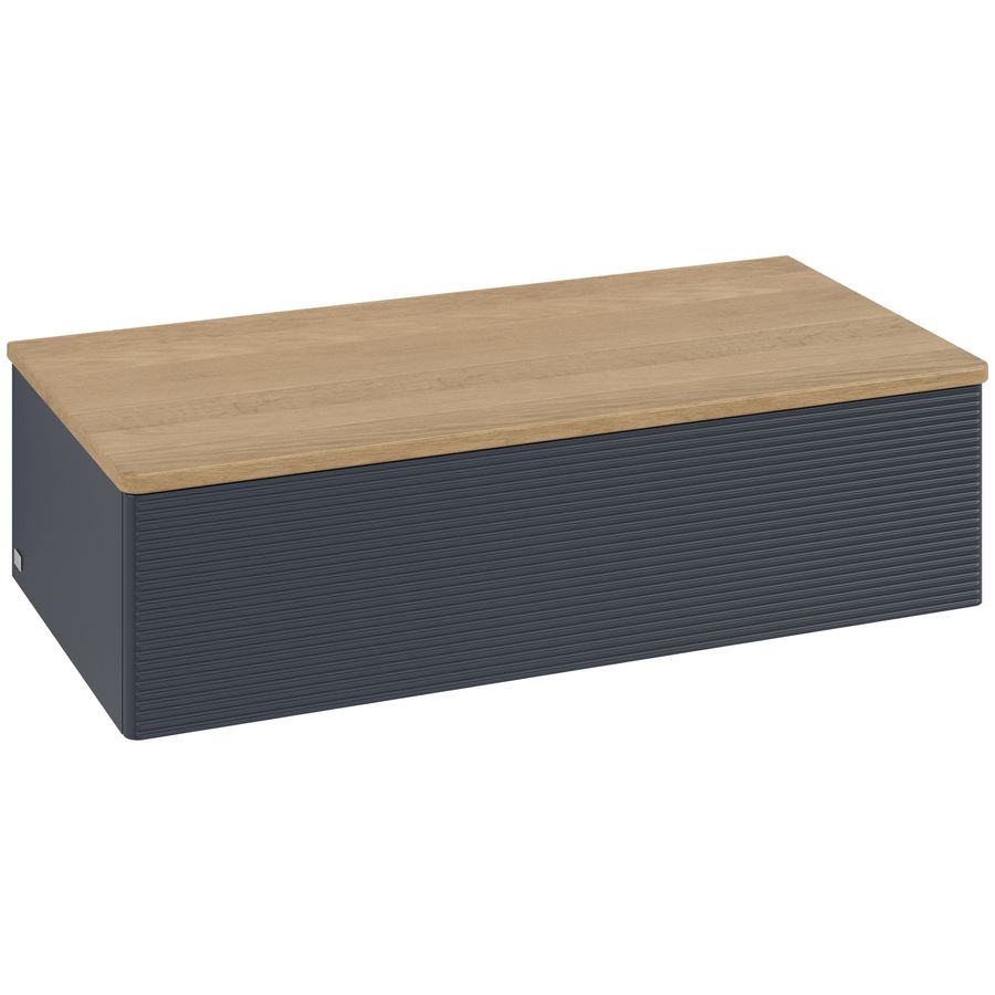Sideboard Antao 1000x268x500mm Mid.Blue Matt Lacquer L40101HG