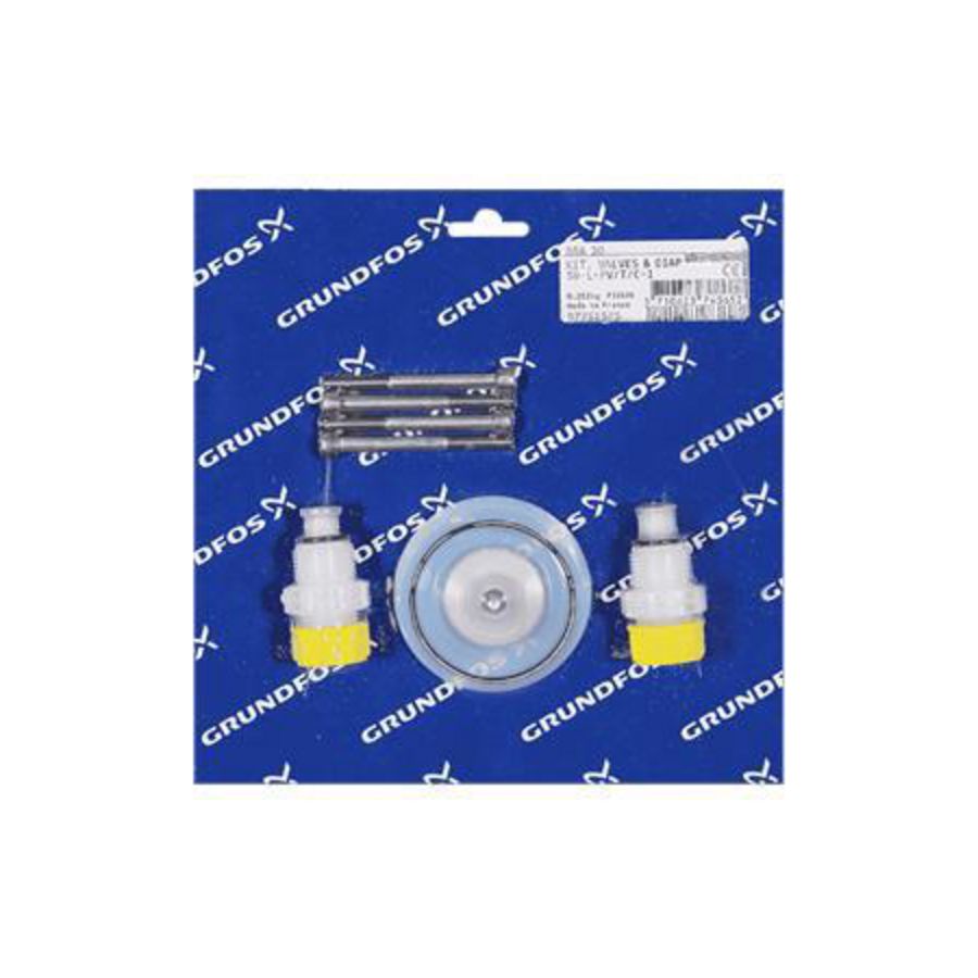 Reserve deel Kit, ventiel/membraan SD-L-PV/T/C-1