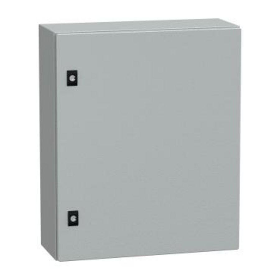 Deur montageplaat 600x500x200mm IP66/IK10 RA Spacial CRN