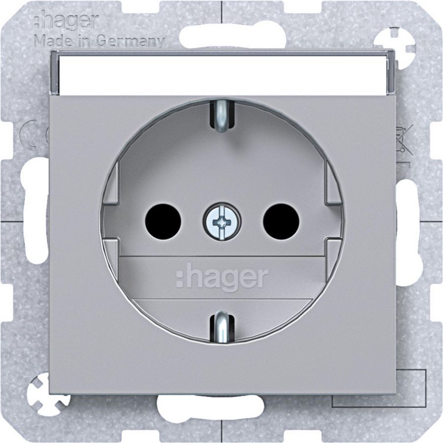SCHUKO-wandcontactdoos tekstv. Safety Plus steekkl. A.x/C.x
