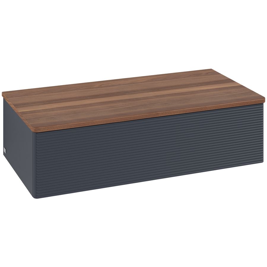 Sideboard Antao 1000x268x500mm Mid.Blue Matt Lacquer L40102HG