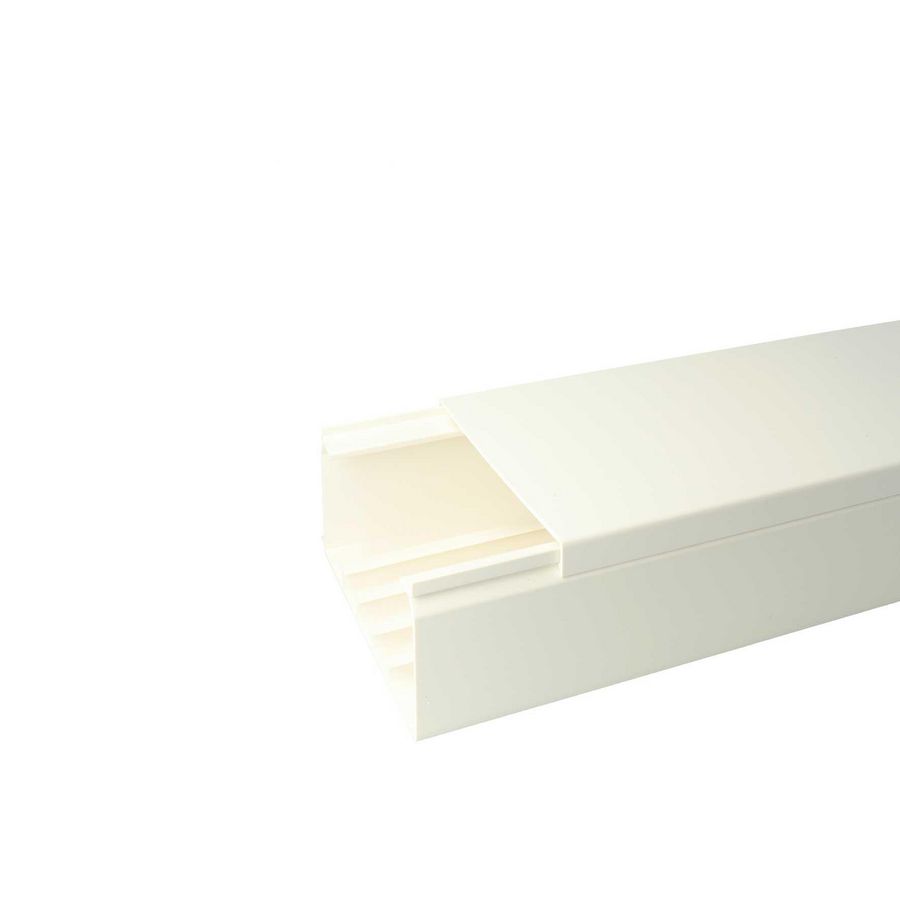 Lengte a 2m. Leidingkanaal KG 150x60 kabelkoker wit VVE=4
