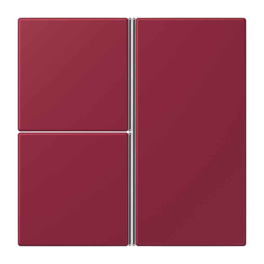 Tastafdekking F40 3-voudig compleet LC4320M KNX