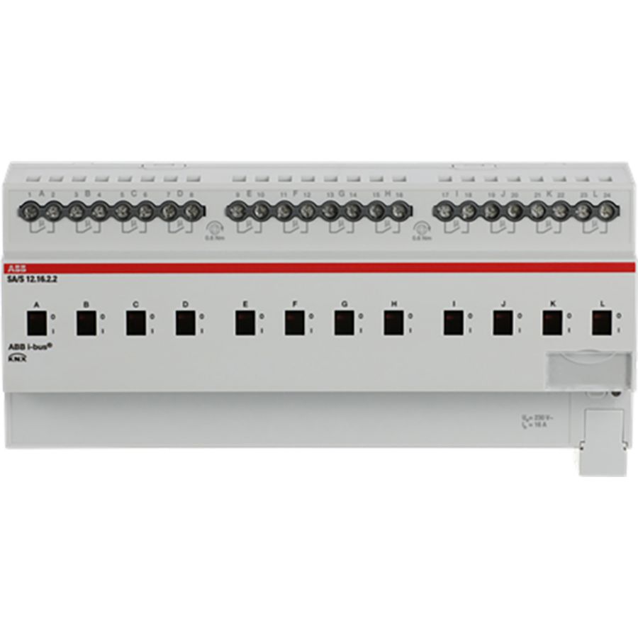 Schakelaktor standaard KNX 12-voudig 16A (SA/S12.16.2.2)