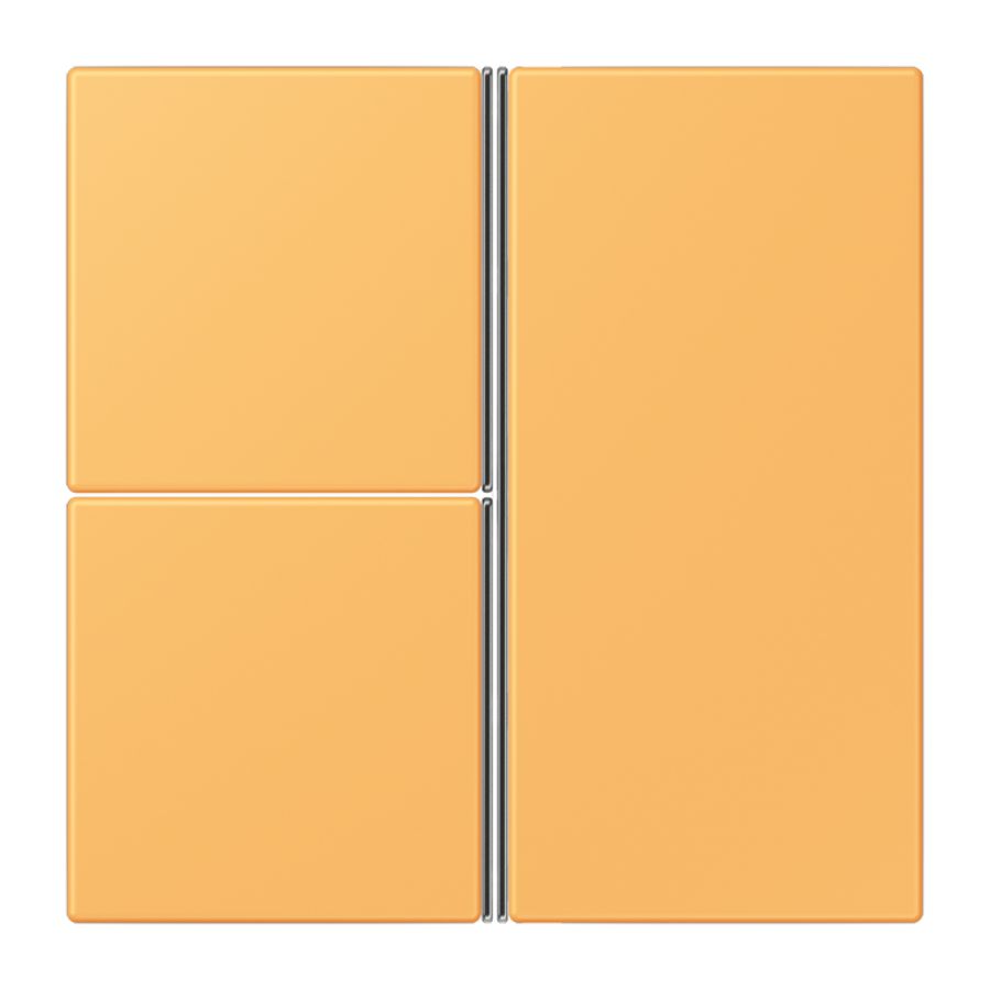 Tastafdekking F40 3-voudig compleet LC4320L KNX