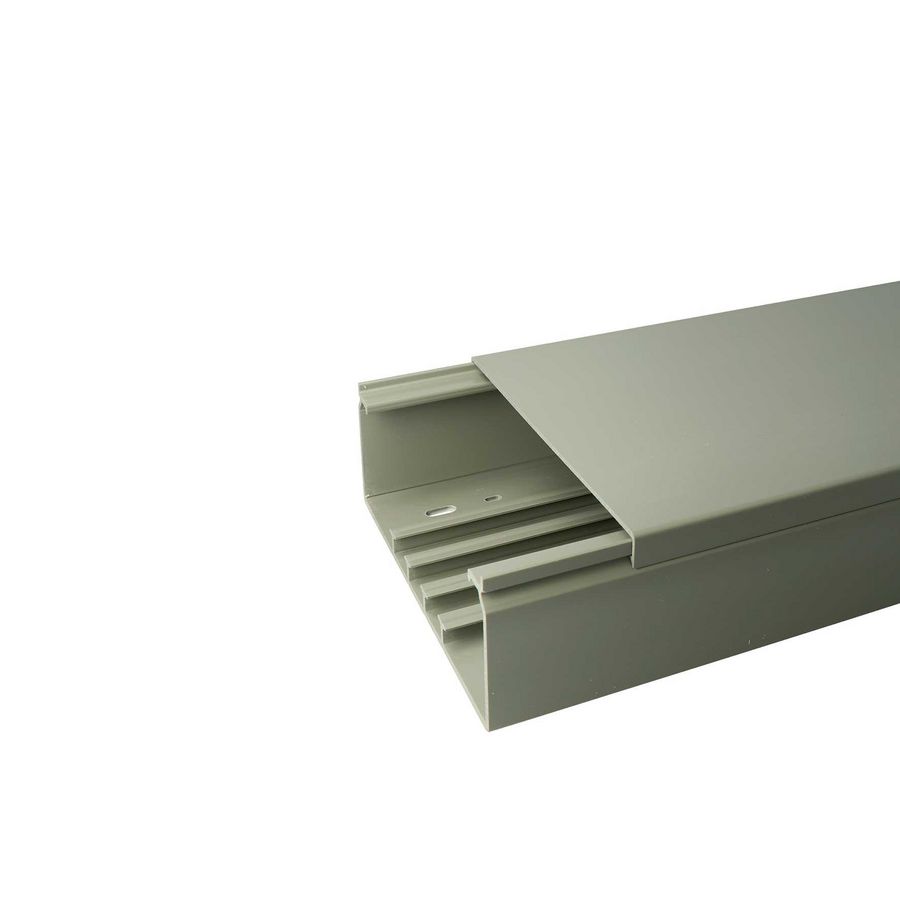Lengte a 2m. Leidingkanaal KG 190x60 kabelkoker grijs VVE=4