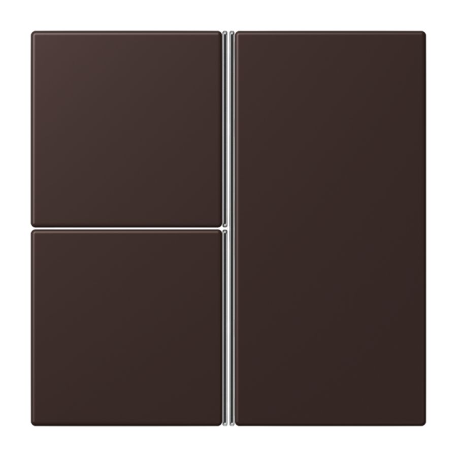 Tastafdekking F40 3-voudig compleet LC4320J KNX