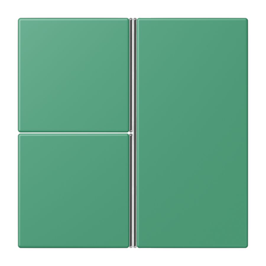 Tastafdekking F40 3-voudig compleet LC4320G KNX