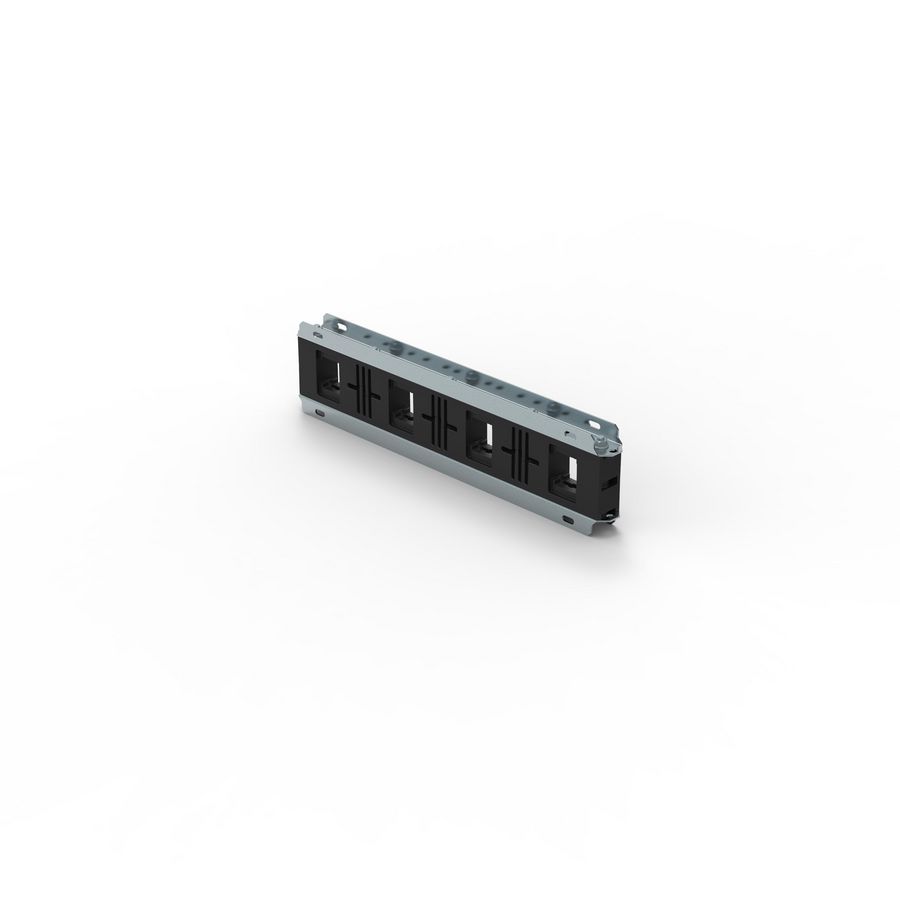 Extra steun voor voor railstel 125mm ALU