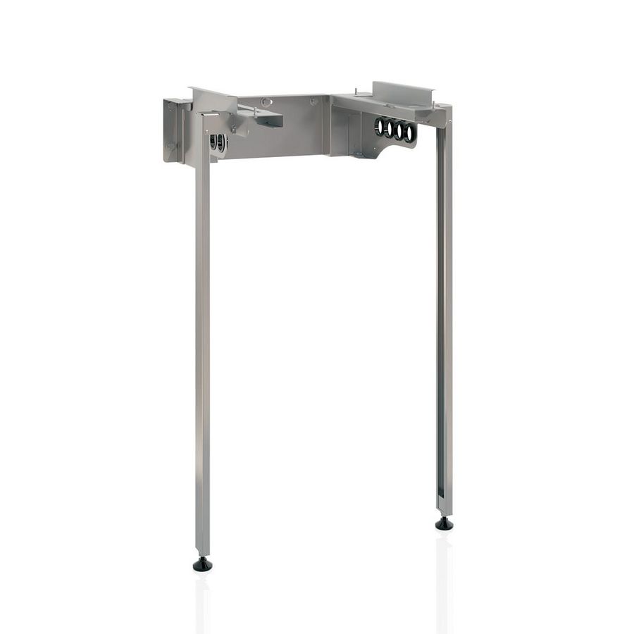 Muurframe staand WPV 3G tbv voorraadvat incl. steunpoten