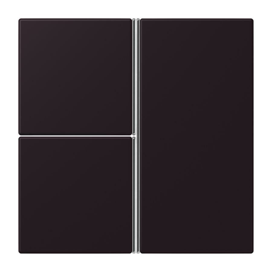 Tastafdekking F40 3-voudig compleet LC4320E KNX