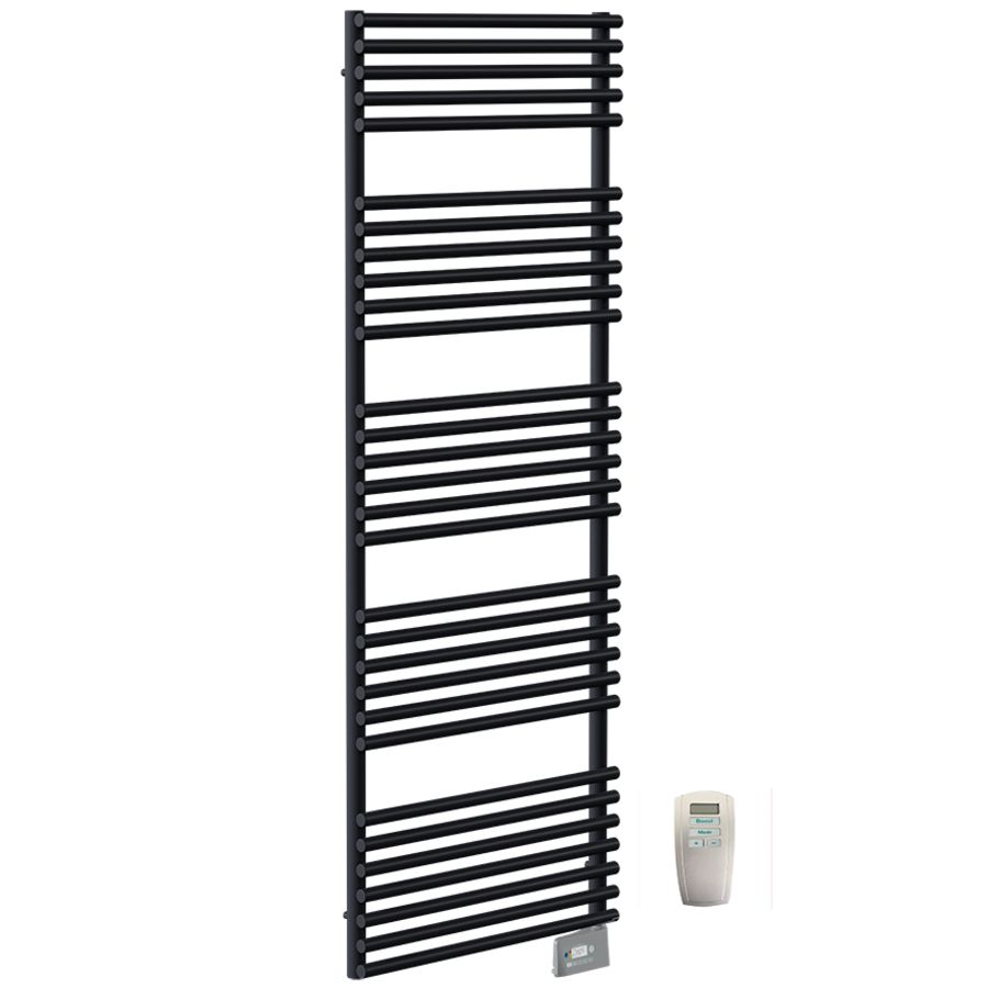 Radiator Gloria Remote E-Comfort 1200x600mm 700W Mat Zwart