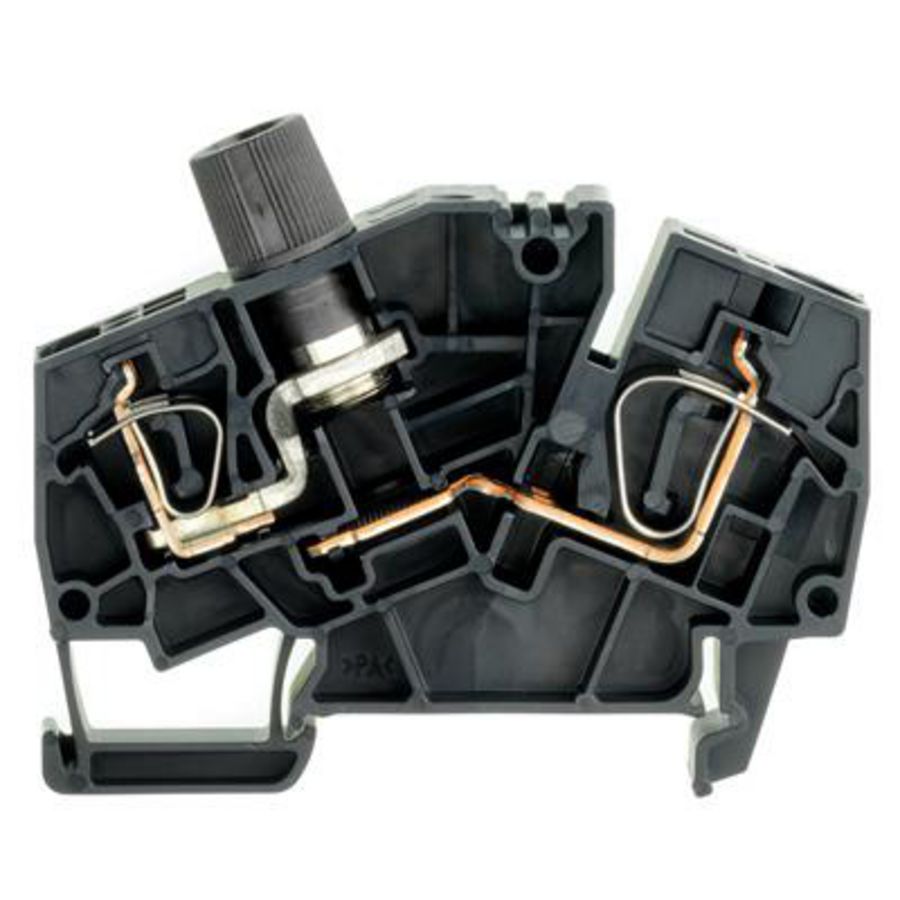 Zekeringsklem zwart 6mm² 10A 500V 1820950000 VVE=20