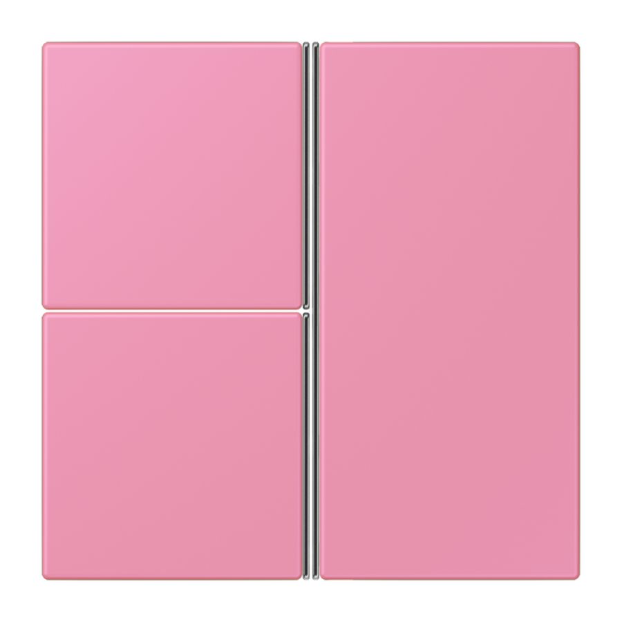 Tastafdekking F40 3-voudig compleet LC4320C KNX