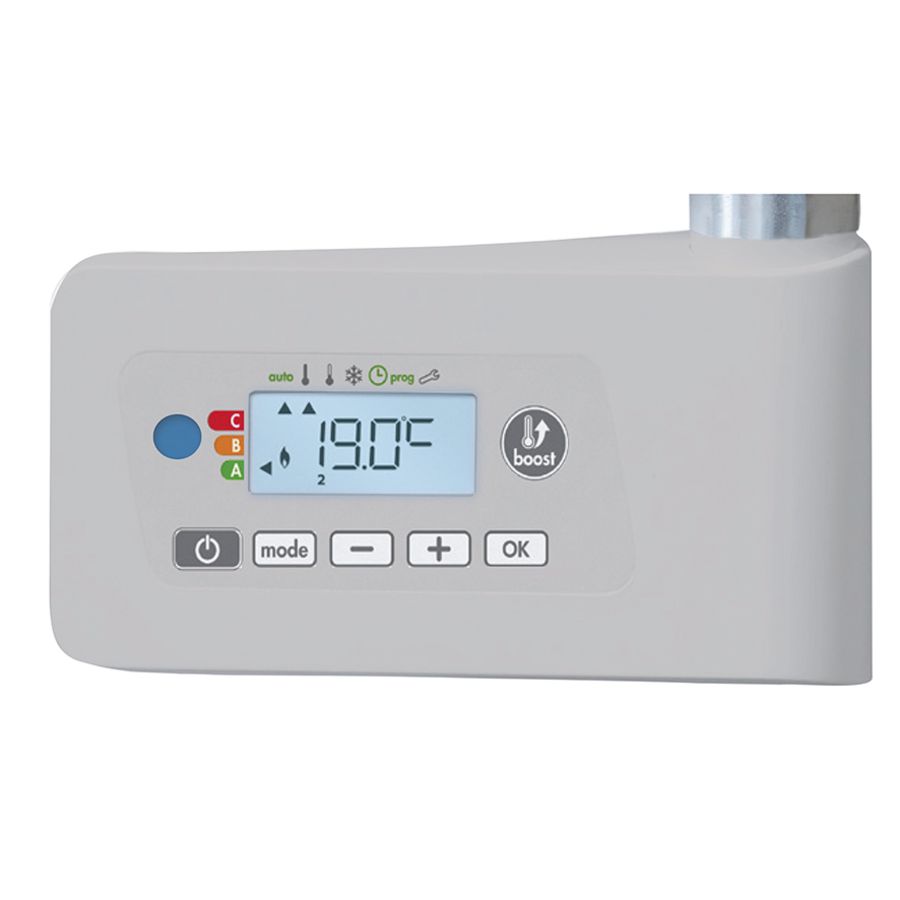 Thermostaat Claudia remote grijs