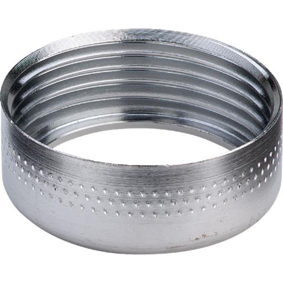 Messing wartelmoer 1.1/2"x15 mm hoog