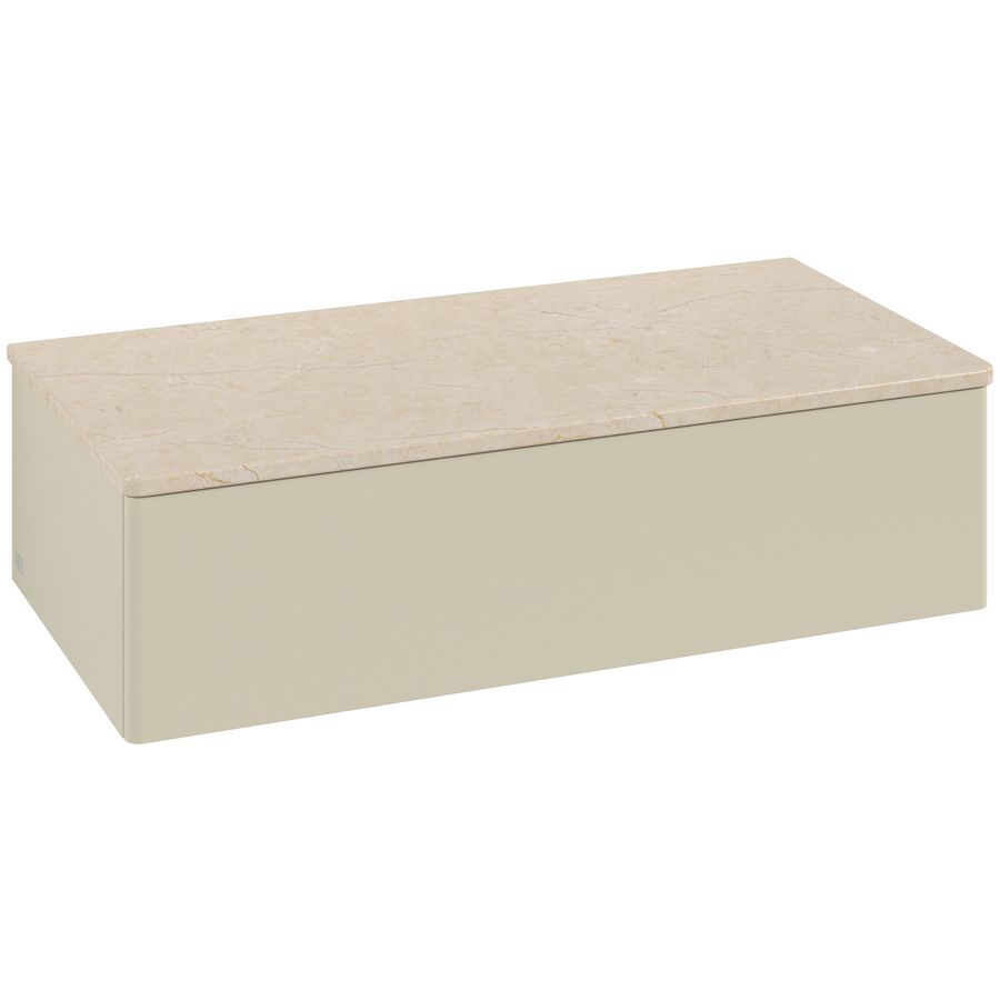 Sideboard Antao 1000x268x500mm S.Grey Matt Lacquer L40003HJ