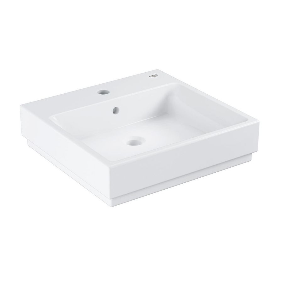 Cube ceramic wastafel wandmontage 50