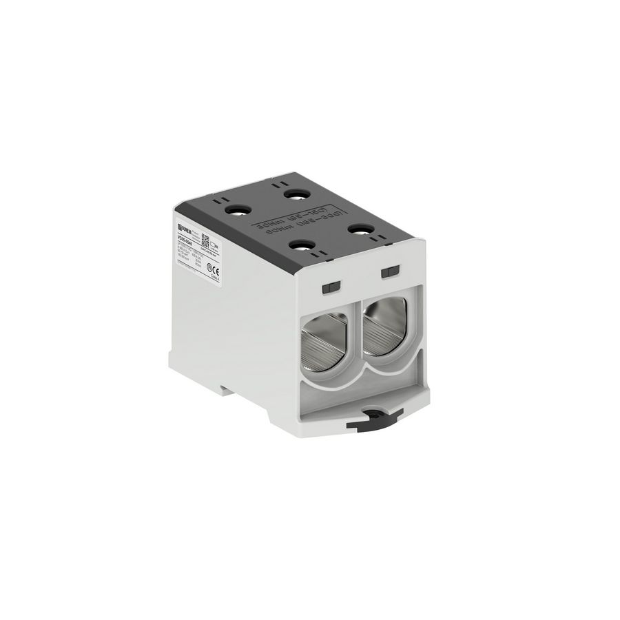 OTL aansluitklem zwart 95-300mm² 2xAl/Cu