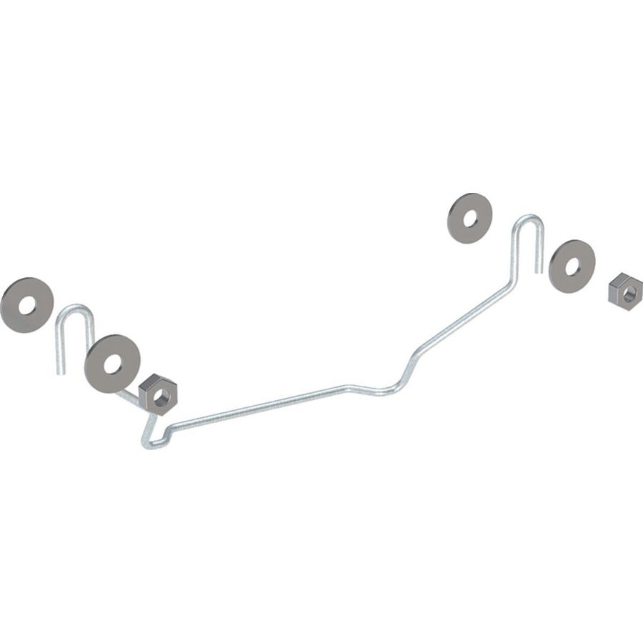 Kerafix bevestigingsset wit tbv wastafelsifonkap