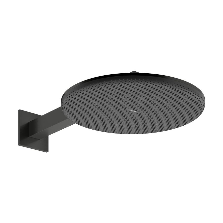 Hoofddouche Raindance Alive S 300 2 straalsoorten EcoSmart Brushed Black Chrome