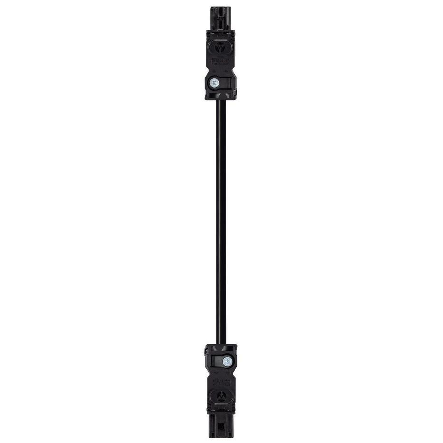 Koppelsnoer GST15I2 1,5mm² 0,5M PVC ECA zwart VVE=150