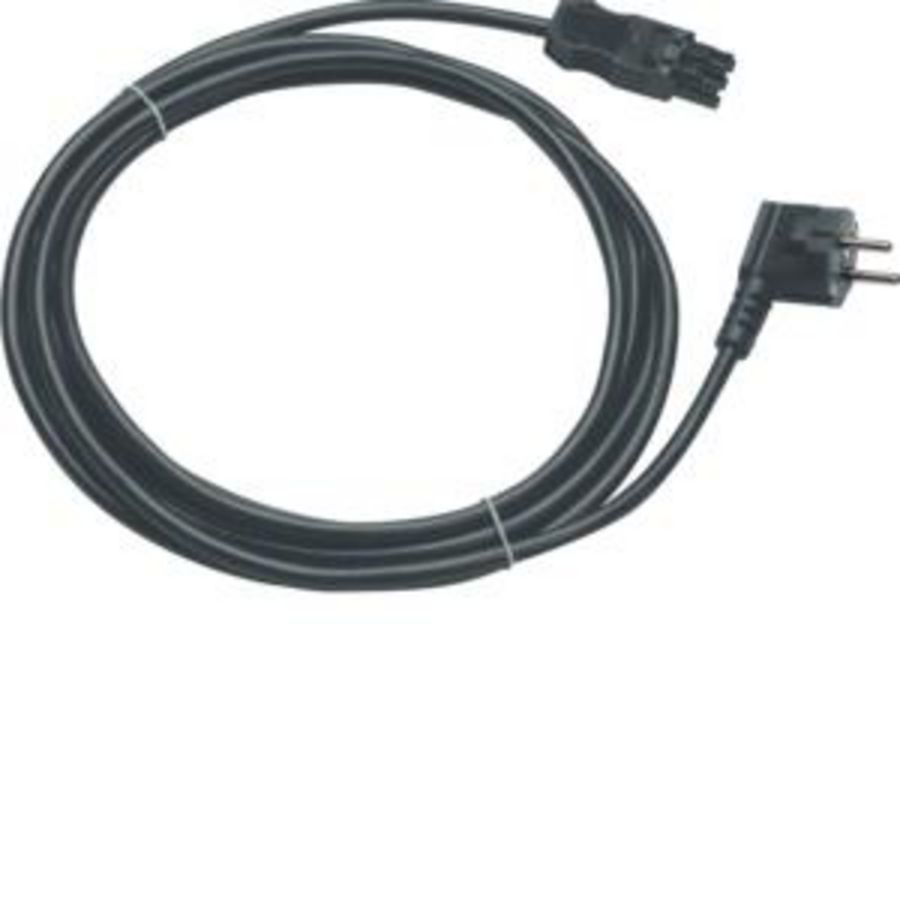 Verbindingskabel Wago 3P 3x1,5mm² met haakse stekkker 1000mm
