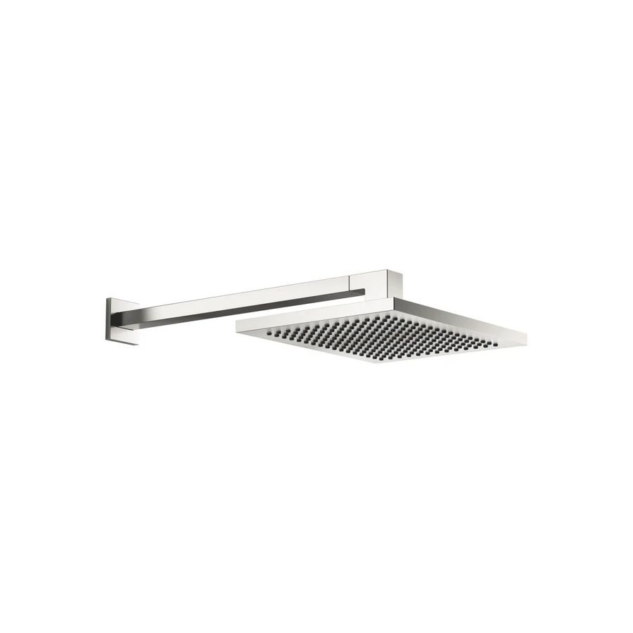Regendouche wandbevest. FlowReduce 300x240mm Platina gebors.