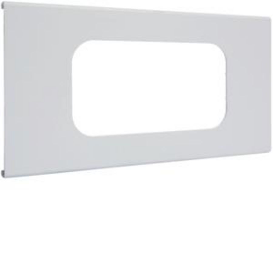 Afdekplaat 2-voudig FB 60130 lichtgrijs