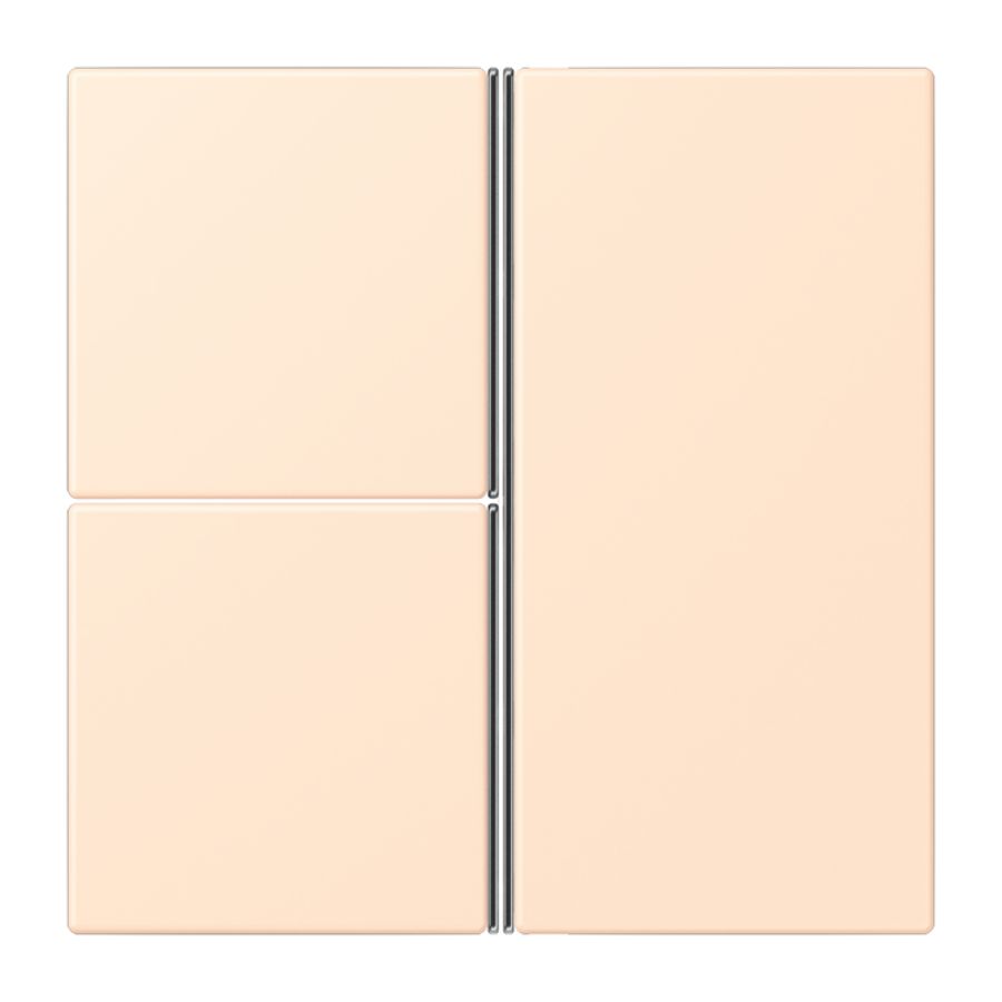 Tastafdekking F40 3-voudig compleet LC32123 KNX