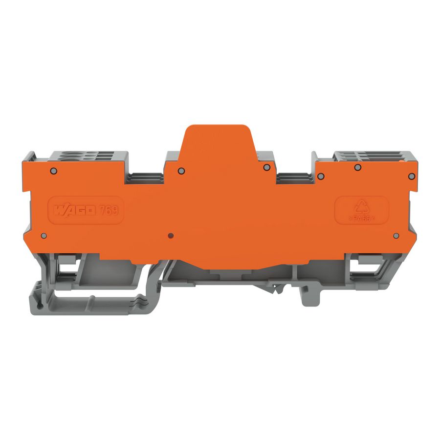 1-draads/1-pins basisklemmenblok 6-polig 2-voudige d VVE=5