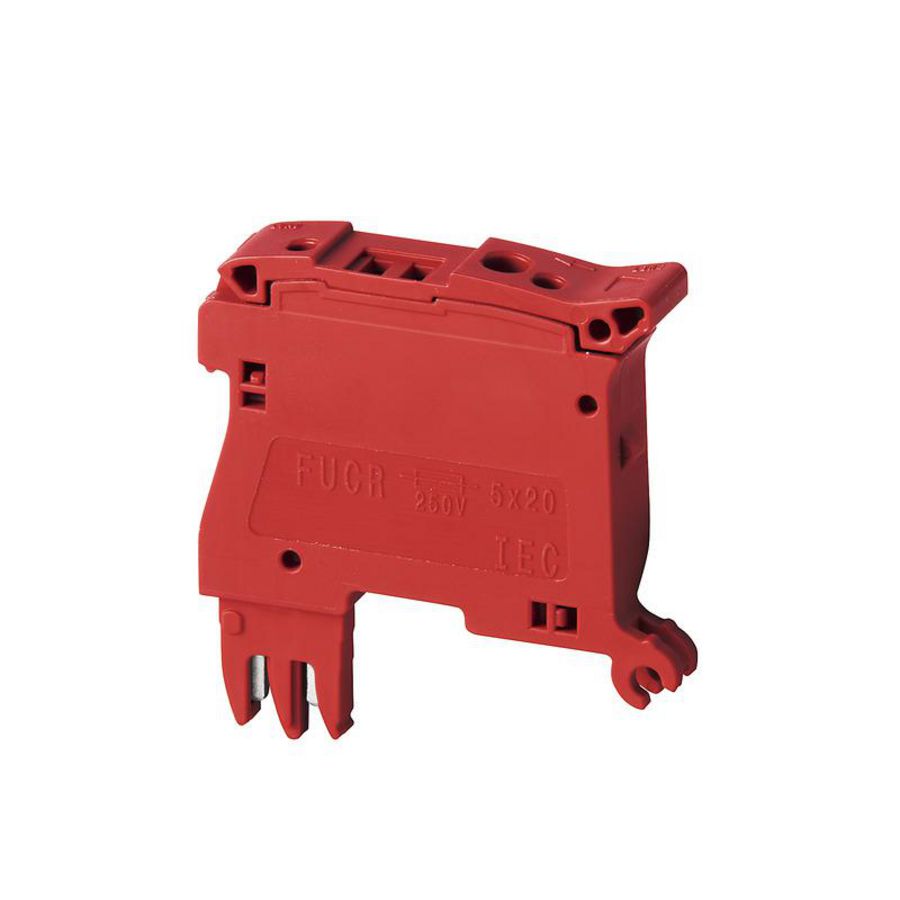 Zekeringsklem rood 6.3 A Pivoting p VVE=10
