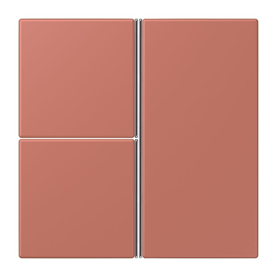 Tastafdekking F40 3-voudig compleet LC32121 KNX