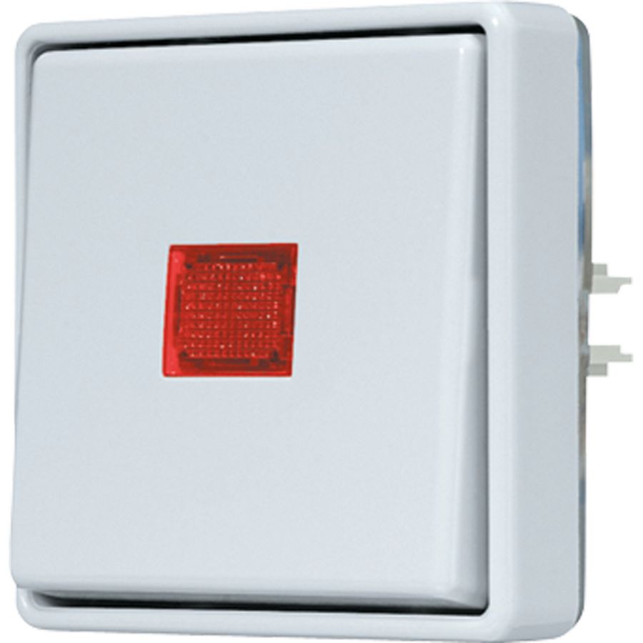 Wipcontroleschakelaar WG600 2-pol.z.onderk.