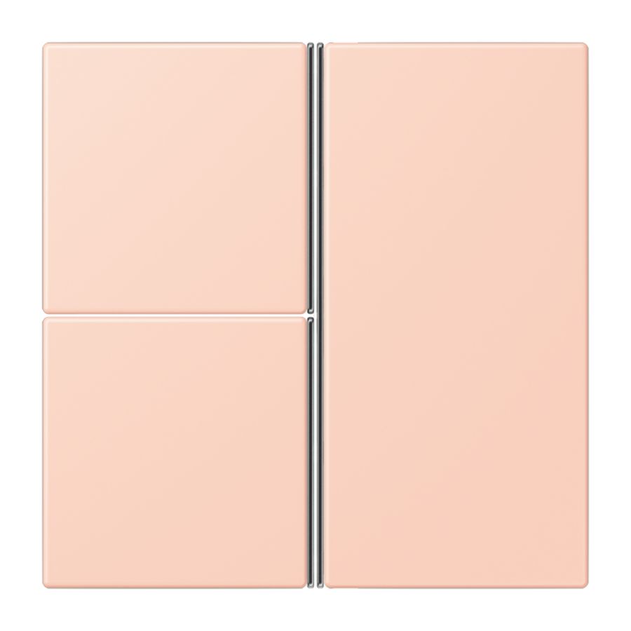 Tastafdekking F40 3-voudig compleet LC32112 KNX