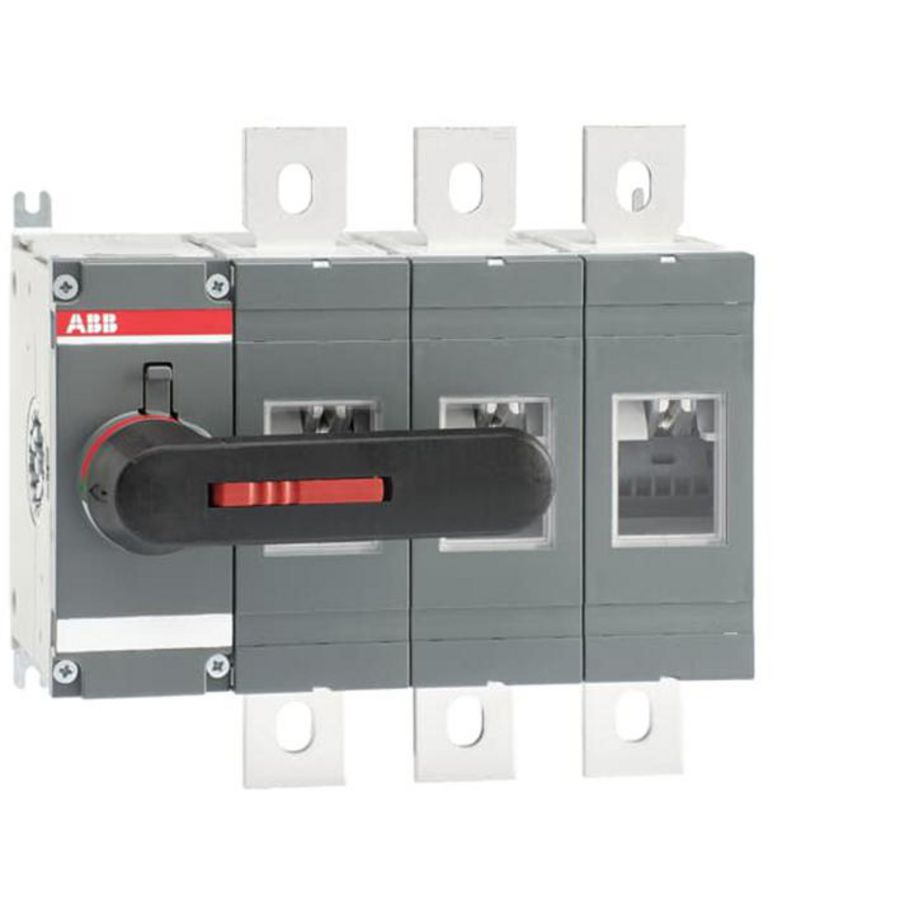 Lastscheider 630A 3P knop direkt op schakelaar