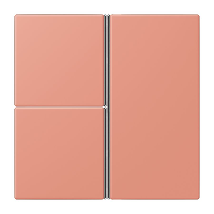 Tastafdekking F40 3-voudig compleet LC32111 KNX
