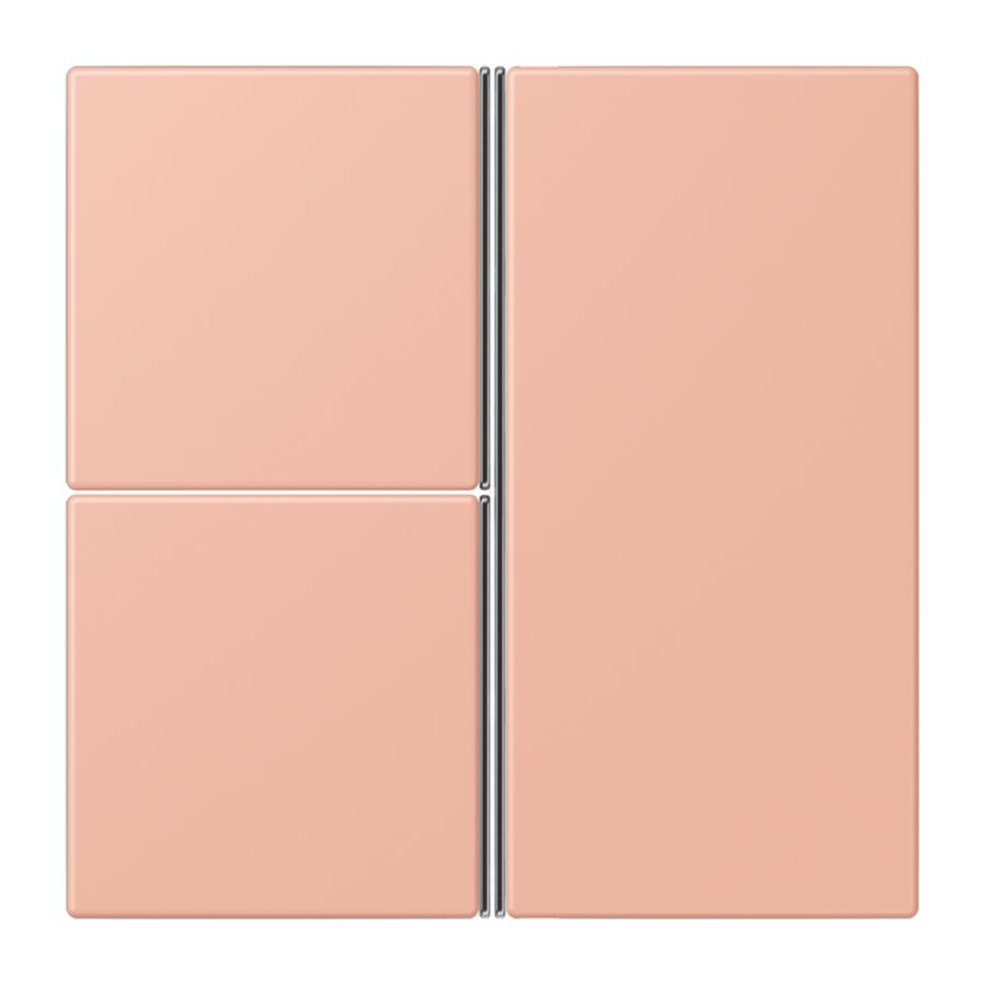 Tastafdekking F40 3-voudig compleet LC32102 KNX