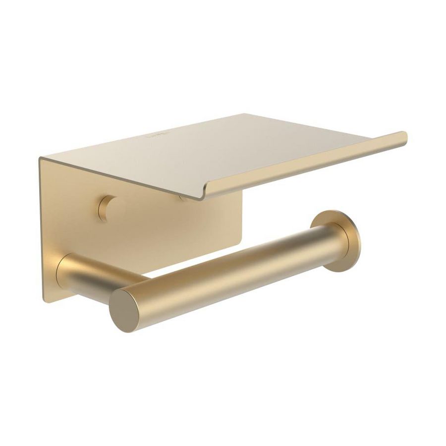 NIARA TOILET PAPER HOLDER W. SHELF PGOM