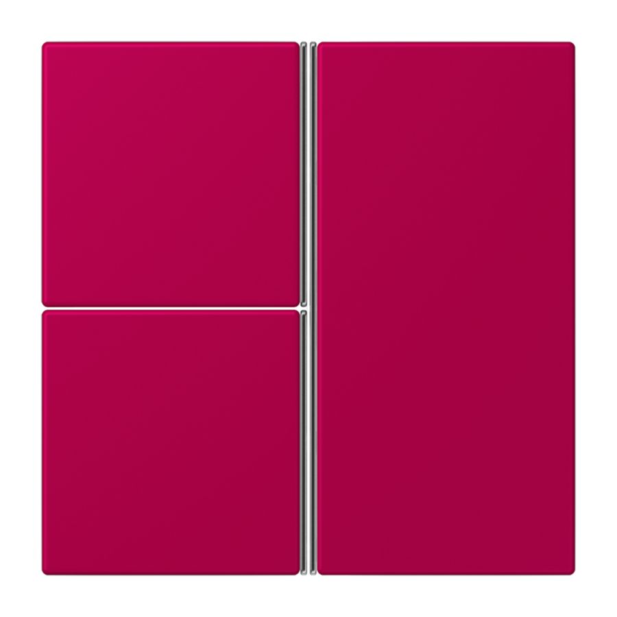 Tastafdekking F40 3-voudig compleet LC32101 KNX