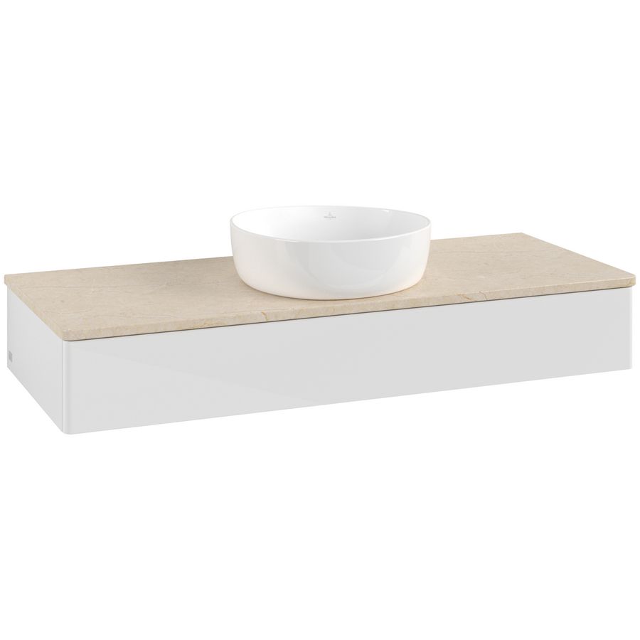 Wastafelonderkast Antao 1200x190x500mm G.White.L K10013GF