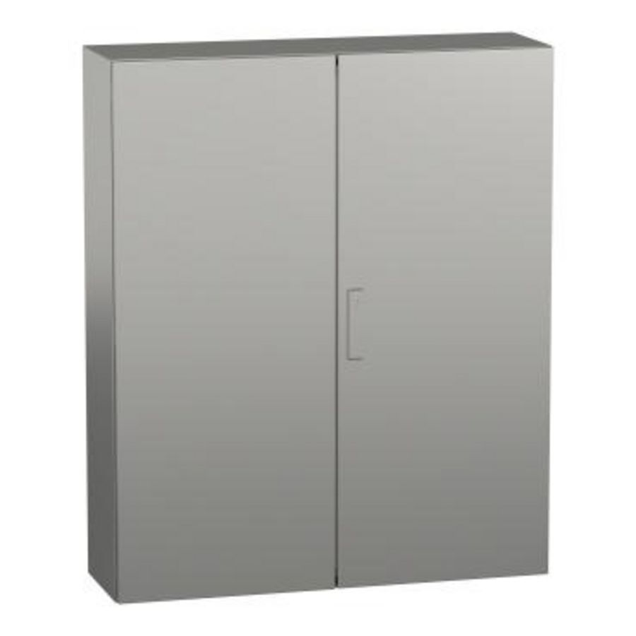 Kast Volle deur 1200x1000x300mm RVS 304L Scotch Spacial S3X