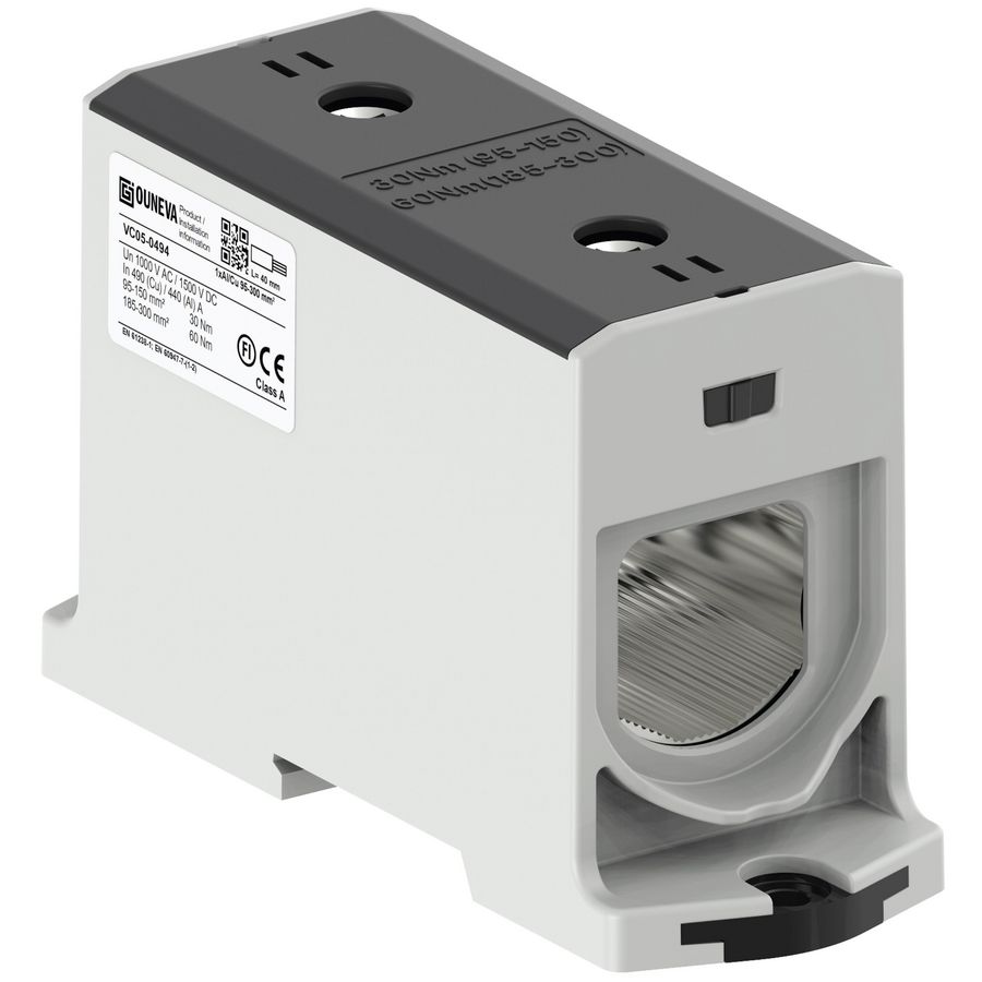 Aansluitklem OTL 95-300mm² 1xAl/Cu rood