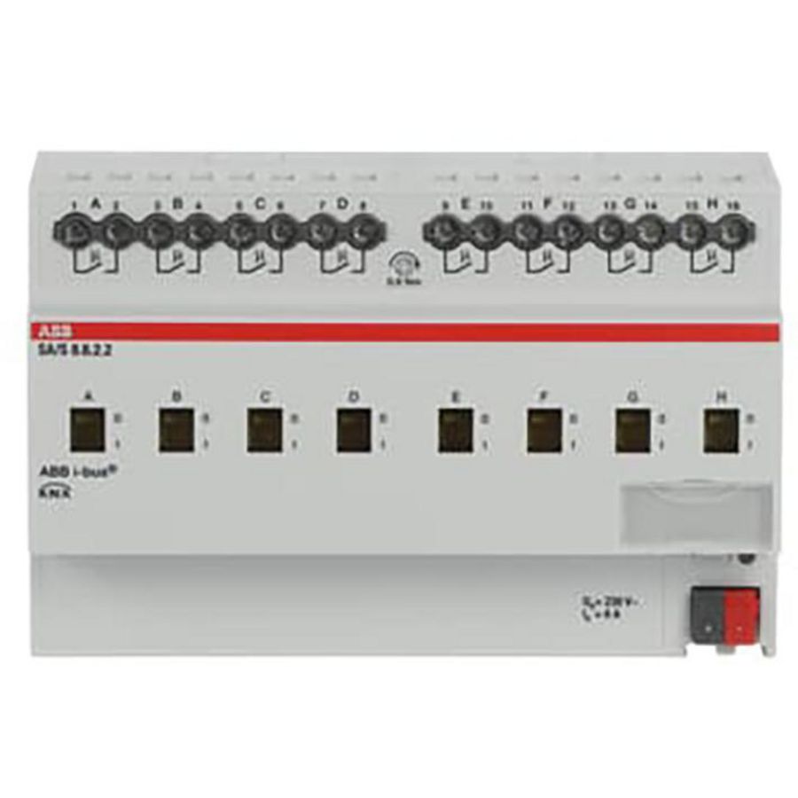 Schakelaktor standaard KNX 8-voudig 6A 230V AC (SA/S8.6.2.2)
