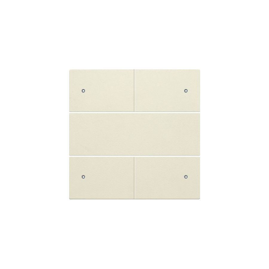 Afwerkingsset 4-voudige pot.vrij knop 24V Led cream
