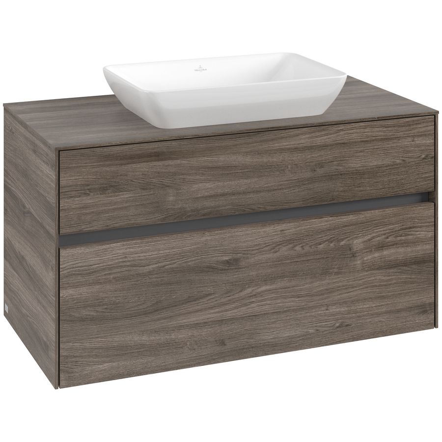 Wastafelonderkast Collaro 1000x548x500mm Sto.Oak C10900RK