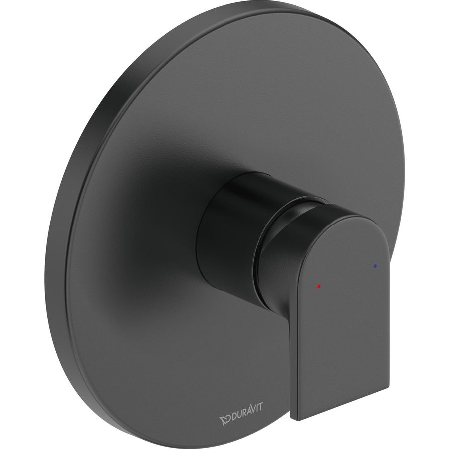 Tulum 1-hendel douchemengkraan inbouw zw. M 170x86x182mm