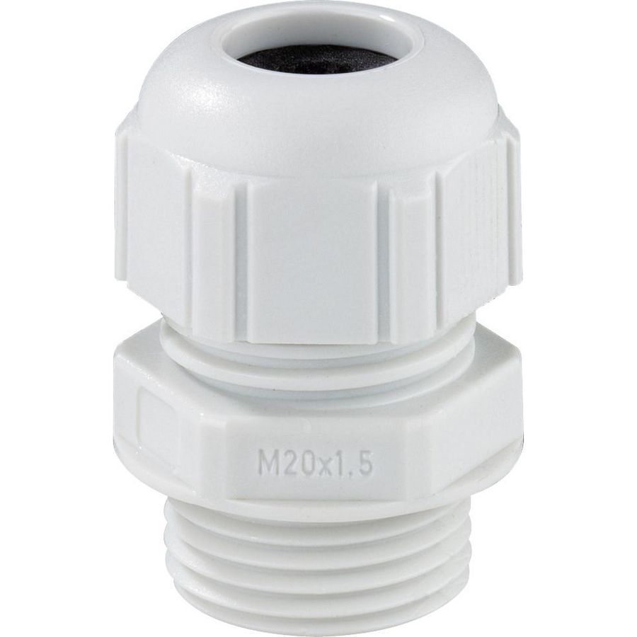 Kabelwartel M12 lichtgrijs IP68