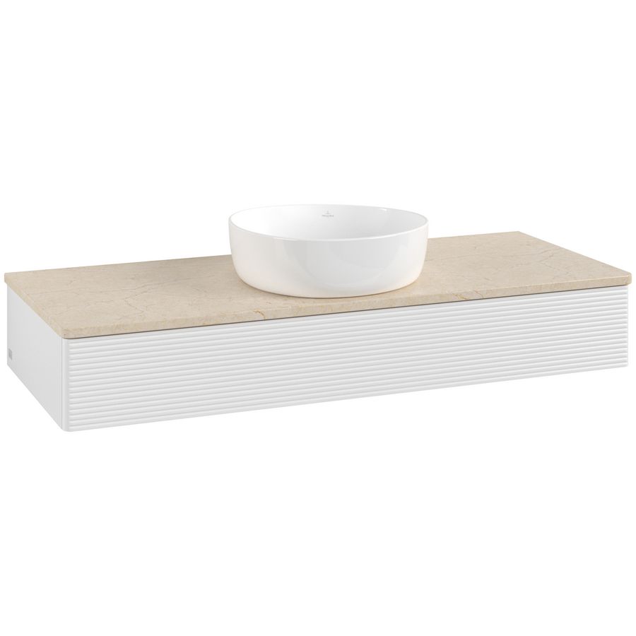 Wastafelonderkast Antao 1200x190x500mm G.White.L K10113GF
