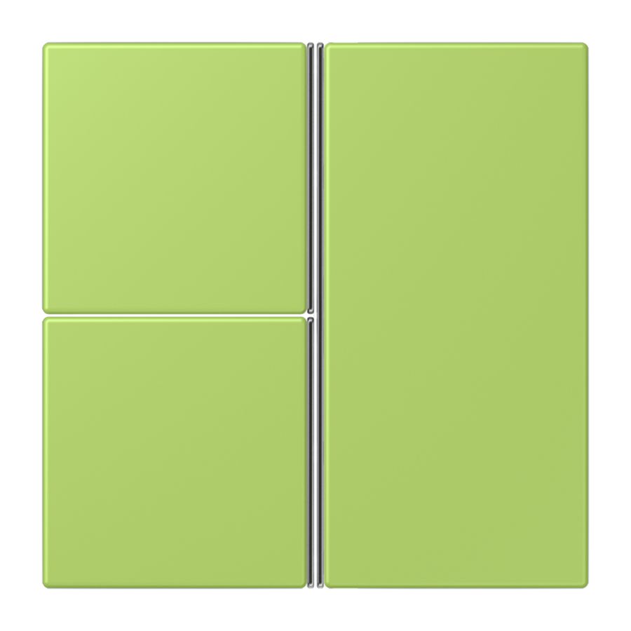Tastafdekking F40 3-voudig compleet LC32052 KNX